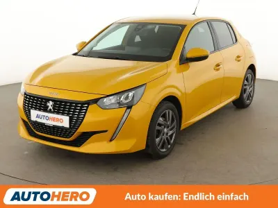 Gebraucht Peugeot 208 Active 75 PS (55 kW) 2022 Gelb Kleinwagen