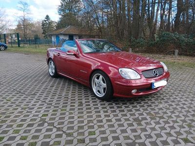 Gebraucht Mercedes SLK200 163 PS (119 kW) 2002 Rot Cabrio