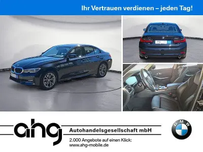 Gebraucht BMW 320 Sport Line 184 PS (135 kW) 2021 Schwarz Limousine
