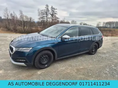 Gebraucht Skoda Octavia Scout 4x4 200 PS (147 kW) 2021 Blau Kombi