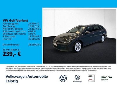 Gebraucht VW Golf VIII Life 150 PS (110 kW) 2024 Grau Kombi