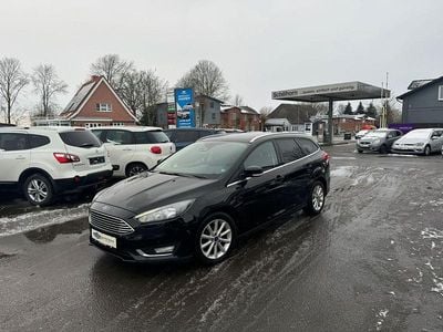 Gebraucht Ford Focus Titanium 120 PS (88 kW) 2018 Schwarz Kombi
