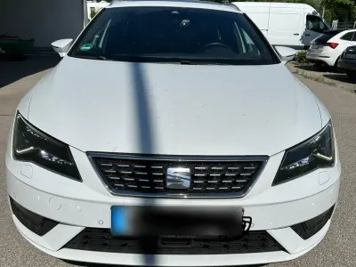 Gebraucht Seat Leon XCELLENCE 150 PS (110 kW) 2020 Weiß Kombi