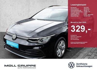 Usata VW Golf VIII Life 110 CV (80 kW) 2023 Nero Station wagon