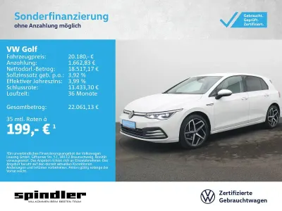 Gebraucht VW Golf VIII Style 150 PS (110 kW) 2022 Pure white Limousine