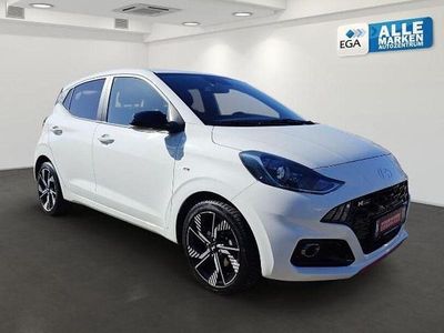 Gebraucht Hyundai i10 N Line 101 PS (74 kW) 2023 Weiß Kleinwagen