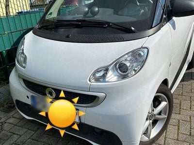 Gebraucht Smart ForTwo Cabrio 84 PS (61 kW) 2012 Weiß Cabrio