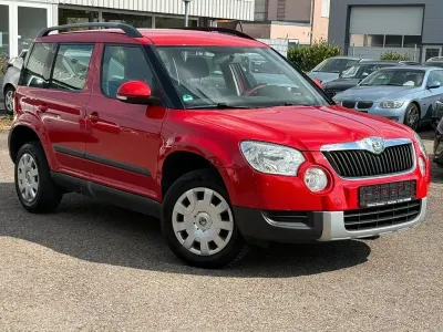 Gebraucht Skoda Yeti Active 105 PS (77 kW) 2010 Cervena corrida/corrida rot SUV