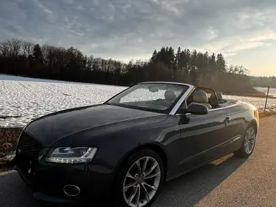 Gebraucht Audi A5 Cabriolet 211 PS (155 kW) 2009 Grau Cabrio