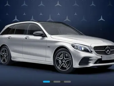 Używany Mercedes C300e AMG line 194 KM (142 kW) 2020 Srebrny Kombi
