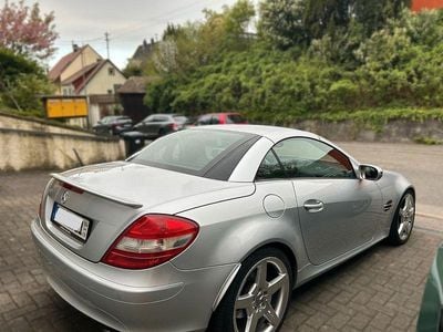 Usata Mercedes SLK350 Sport Edition 272 CV (200 kW) 2005 Argento Cabrio