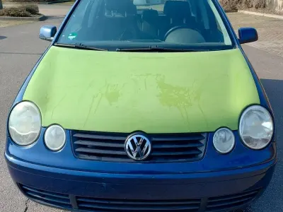 Gebraucht VW Polo Basis 75 PS (55 kW) 2004 Blau Kleinwagen