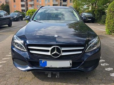 Usata Mercedes C220 170 CV (125 kW) 2017 Blu Station wagon