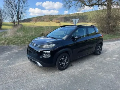 Gebraucht Citroën C3 Aircross PureTech 131 PS (96 kW) 2018 Schwarz SUV
