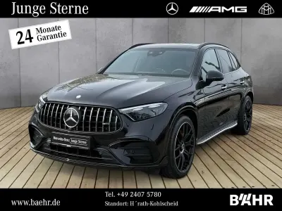 Gebraucht Mercedes GLC63 AMG Premium 476 PS (350 kW) 2024 Lack obsidianschwarz (metallic) SUV