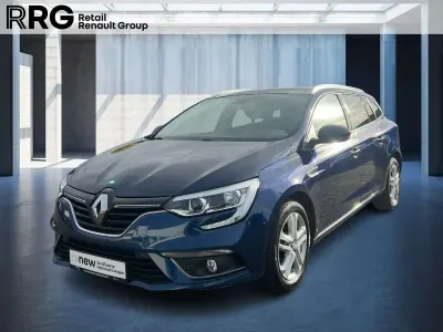 Brugt Renault Mégane GrandTour LIMITED 141 HK (103 kW) 2020 Blå Stationcar
