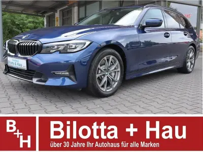 Gebraucht BMW 330 Sport Line 265 PS (194 kW) 2020 Blau Kombi