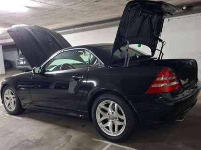 Usata Mercedes SLK200 163 CV (119 kW) 2004 Nero Cabrio