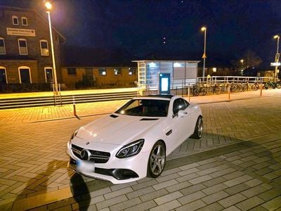 Gebraucht Mercedes SLC300 AMG line 245 PS (180 kW) 2017 Weiß Cabrio