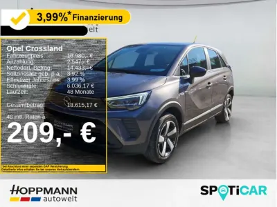 Brugt Opel Crossland Edition 110 HK (80 kW) 2022 Grå SUV