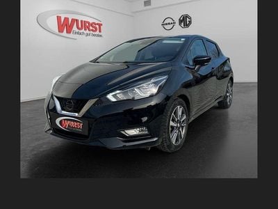 Gebraucht Nissan Micra N-Way 71 PS (52 kW) 2018 M) (schwarz Kleinwagen