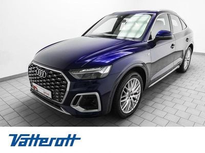 Blau Gebraucht 2021 Audi Q5 Sportback S-Line SUV | 37.880 € (Fairer Preis)