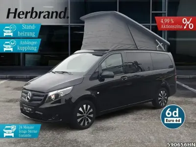 Gebraucht Mercedes V220 Marco Polo 163 PS (119 kW) 2024 Schwarz Van / Kleinbus