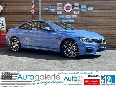 Begagnad BMW M4 Performance 431 HK (317 kW) 2017 Blå Sportkupé