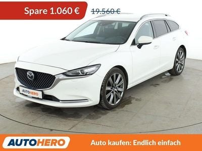 Gebraucht Mazda 6 Sports-Line 184 PS (135 kW) 2020 Weiß Kombi