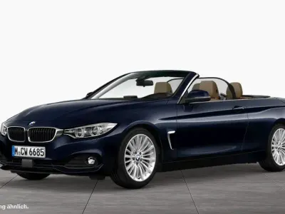 Gebraucht BMW 430 Cabriolet Luxury Line 252 PS (185 kW) 2017 Imperialblau brillanteffekt Cabrio