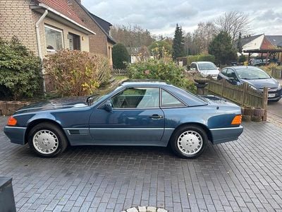 Usata Mercedes SL500 326 CV (239 kW) 1991 Blu Cabrio