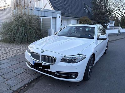 Gebraucht BMW 520 Luxury Line 184 PS (135 kW) 2014 Weiß Kombi