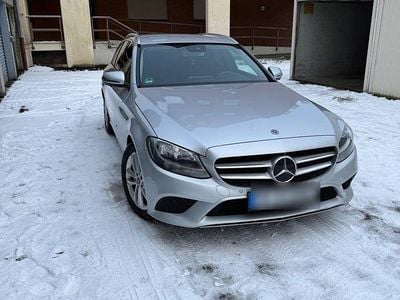 Grau Gebraucht 2018 Mercedes C200 Kombi | 15.400 € (Teuer)