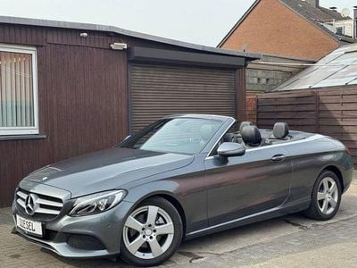 Usata Mercedes C220 170 CV (125 kW) 2017 Grigio Cabrio