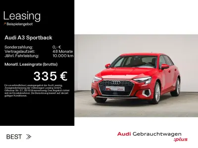 Gebraucht Audi A3 Sportback e-tron Advanced 204 PS (150 kW) 2022 Tangorot metallic Kleinwagen