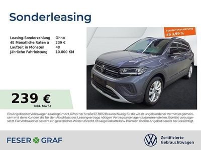 Gebraucht VW T-Cross Goal 116 PS (85 kW) 2025 Grau SUV