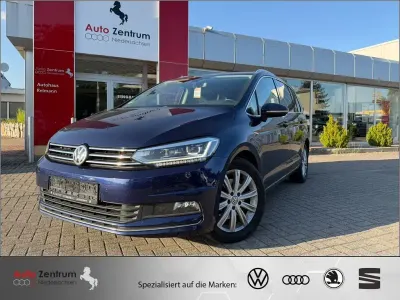Gebraucht VW Touran Highline 190 PS (139 kW) 2018 Blau Van / Kleinbus