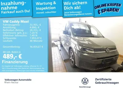 Gebraucht VW Caddy Style 122 PS (89 kW) 2023 Pure grey Van / Kleinbus
