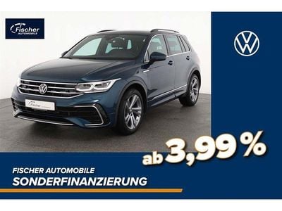 Blau Gebraucht 2023 VW Tiguan R-line SUV | 33.980 € (Guter Preis)