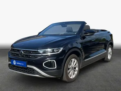 Gebraucht VW T-Roc Cabriolet Style 110 PS (80 kW) 2023 Schwarz Cabrio