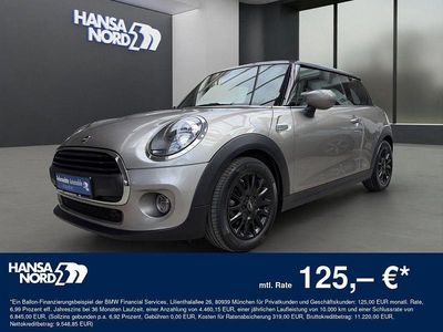 Gebraucht Mini ONE 102 PS (75 kW) 2019 Silber / melting silver (metallic) Kleinwagen