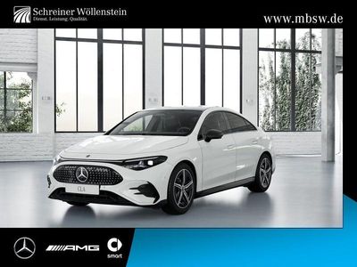 Weiß Gebraucht 2025 Mercedes CLA 250+ AMG Limousine | 56.987 € (Fairer Preis)