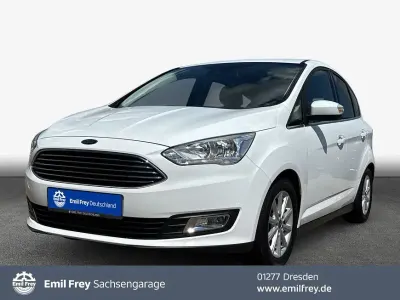 Gebraucht Ford C-MAX Titanium 150 PS (110 kW) 2018 Frostweiß Van / Kleinbus