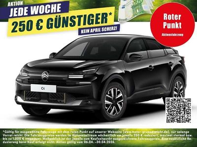 Neu Citroën C4 145 PS (106 kW) 2026 Perla nera schwarz SUV