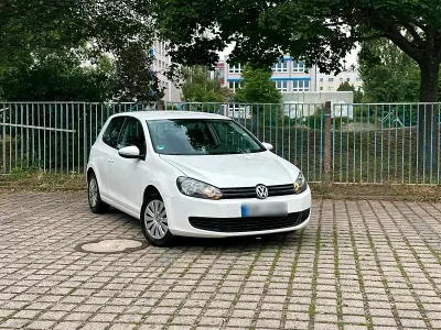 Gebraucht VW Golf VI R-line 120 PS (88 kW) 2009 Weiß Coupé