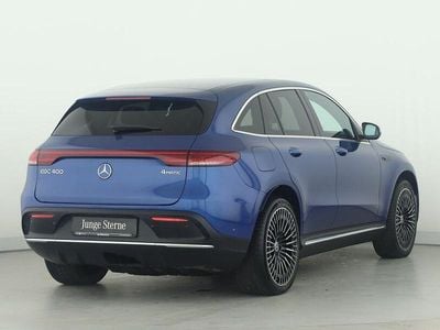 Gebraucht Mercedes EQC400 AMG 300 kW (408 PS) 2022 Metalliclack spektralblau SUV