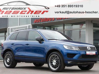Brugt VW Touareg R-line 204 HK (150 kW) 2016 Blå SUV