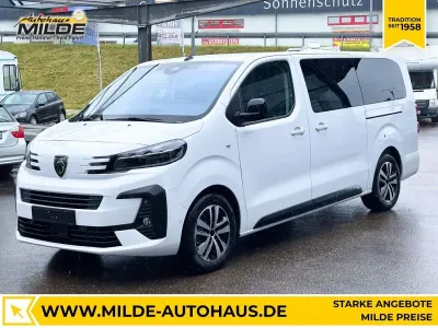 Neu Peugeot Traveller 179 PS (131 kW) 2026 Weiß Van / Kleinbus