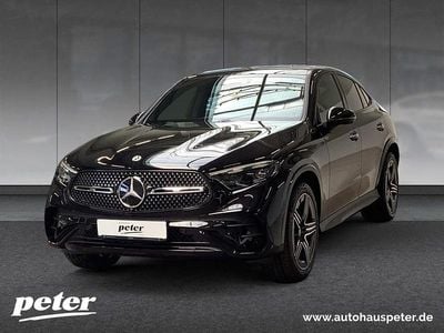 Metalliclack obsidianschwarz Gebraucht 2025 Mercedes GLC300 AMG Coupé | 73.730 € (Teuer)