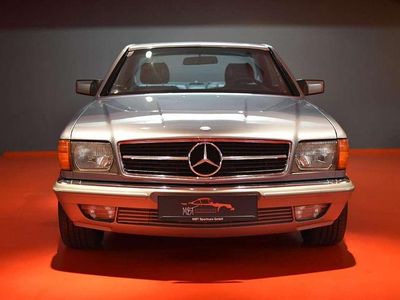 Gebraucht Mercedes S500 231 PS (169 kW) 1983 Silberblau metallic (930u) Limousine